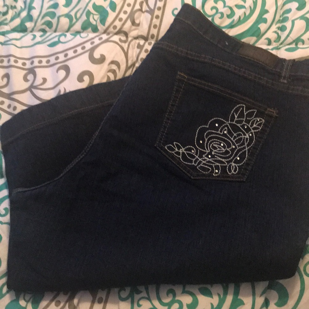 Dkin capris size 24W.